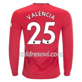 Manchester United Antonio Valencia 25 Domaći Nogometni Dres 2019-2020 Dugim Rukavima